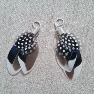 Mallard and Guinea Earrings